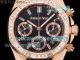 Swiss 11 Replica Audemars Piguet Royal Oak 38mm Black Face Diamond Rose Gold Watch (4)_th.jpg